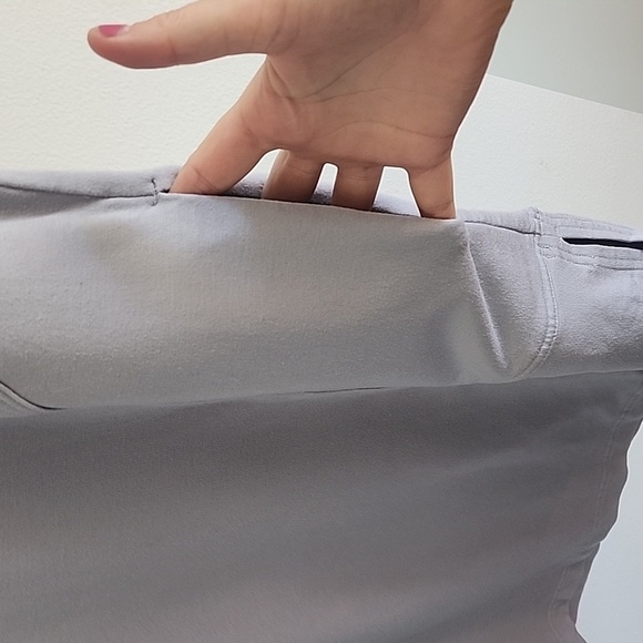 Athleta Cabana Tunic Hoodie Dress size Medium in lavender - Picture 6 of 9